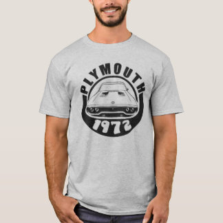 T-shirt Mopar - 1972 Plymouth Roadrunner White