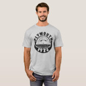 T-shirt Mopar - 1972 Plymouth Roadrunner White (Devant entier)