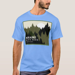 T-shirt Moraine State Park Pennsylvania Forest Sunrise