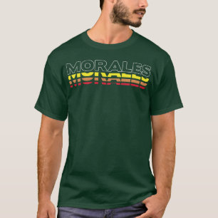 T-shirt Morales prénom drôle vintage coucher de soleil Mor