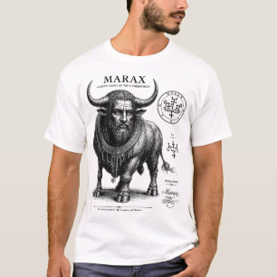 T-shirt Morax Taureau des Secrets, Visage de Sagesse
