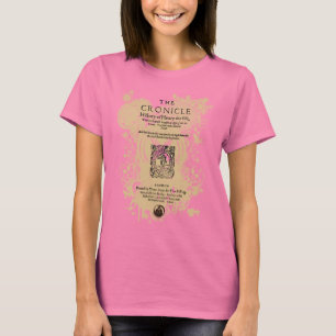 T-shirt Morceau avant de Shakespeare Henry V Quarto