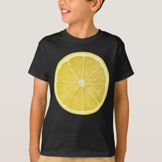 T-shirt Morceau de citron (Devant)