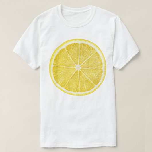 T-shirt Morceau de citron (Design devant)
