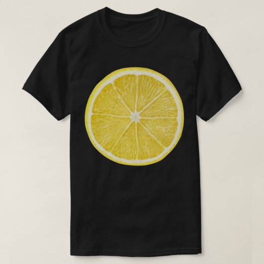 T-shirt Morceau de citron (Design devant)