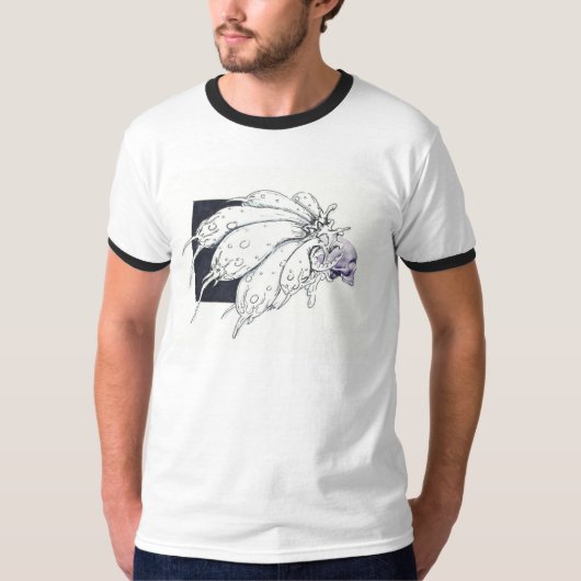 T-shirt morceau de crâne2 (Devant)