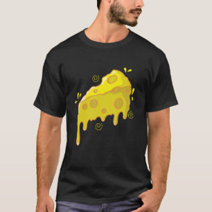 T-shirt Morceau de fromage fondu
