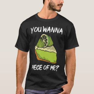 T-shirt Morceau de tarte au citron vert clé