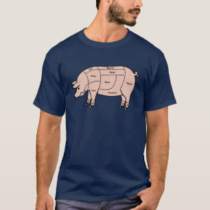 T-shirt Morceaux de porc