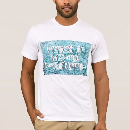 T-shirt morceaux d'intégration mentale (Devant)