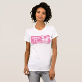T-shirt Mordez-le en longueur (Devant entier)