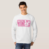 T-shirt Mordez-le en longueur (Devant entier)