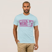 T-shirt Mordez-le en longueur (Devant entier)