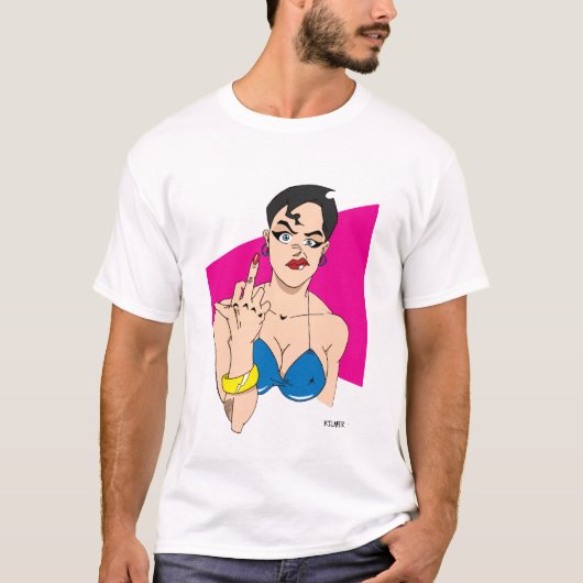 T-shirt Mordez-moi (Devant)
