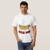 T-shirt Mordez-moi - hot-dog (Devant entier)