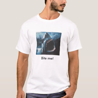 T-shirt Mordez-moi, je cours hors des endroits pour