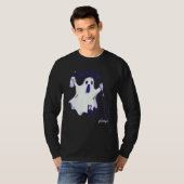 T-shirt More Boos Please Ghost Beer Drinking  Halloween Gr (Devant entier)