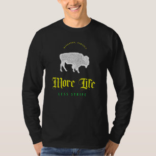 T-shirt More Life Jamaïque Stress Free Unisex Graphic Cari