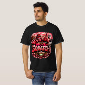 T-shirt  More Squatch V2, Bigfoot,Sasquatch Forest Design (Devant entier)