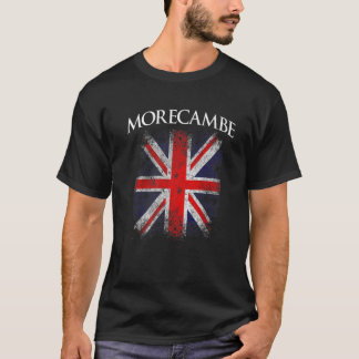 T-shirt Morecambe Vintage Retro British Drapeau drôle