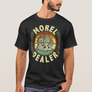 T-shirt Morel Dealer Retro Morel Chasse aux champignons Re