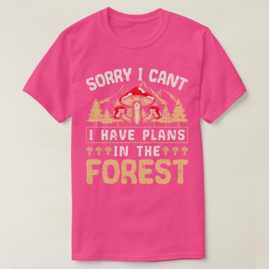 T-shirt Morel Hunter Funny Formant Champignons (Design devant)