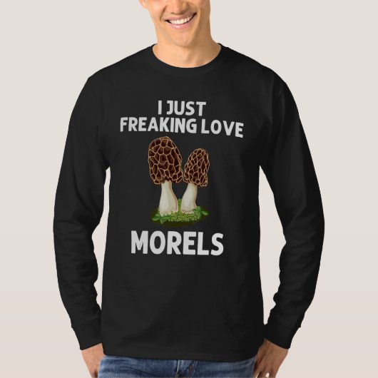 T-shirt Morel Mushroom For Men Women Mushroom Hunters (Devant)