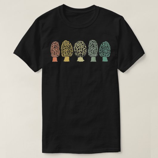 T-shirt Morel Mushroom Forest Morels Mushroom Hunters Cade (Design devant)