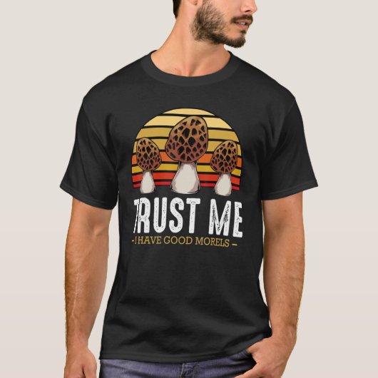 T-shirt Morel Mushroom Recherche Morel Hunters (Devant)