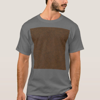 T-shirt Morel Mushroom Texture Brown