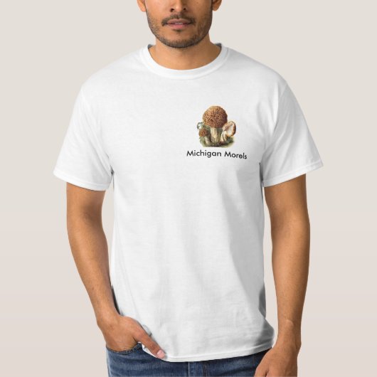 T-shirt Morelles du Michigan (Devant)