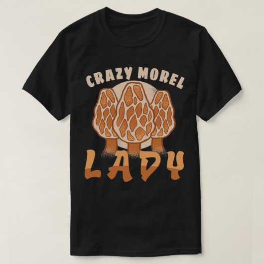 T-shirt Morels Champignons de champignons de champignons d (Design devant)