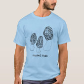 T-shirt Morels Champignons Fun Fungi PERSONNALISER IT More (Devant)