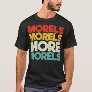 T-shirt Morels Morels Plus Morels
