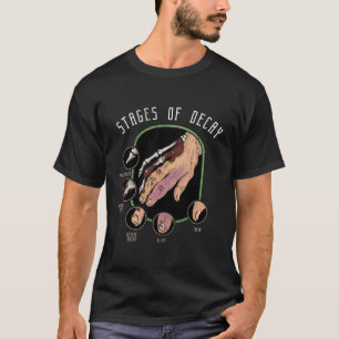 T-shirt Morgue Embalmer Directeur des funérailles en scien