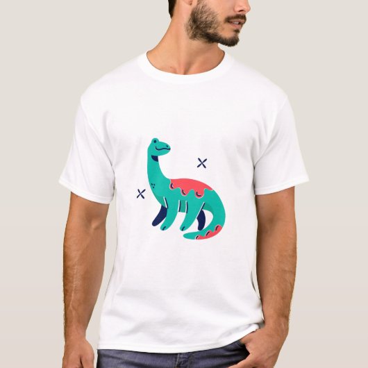 T-shirt Moriah Elizabeth le dinosaure (Devant)