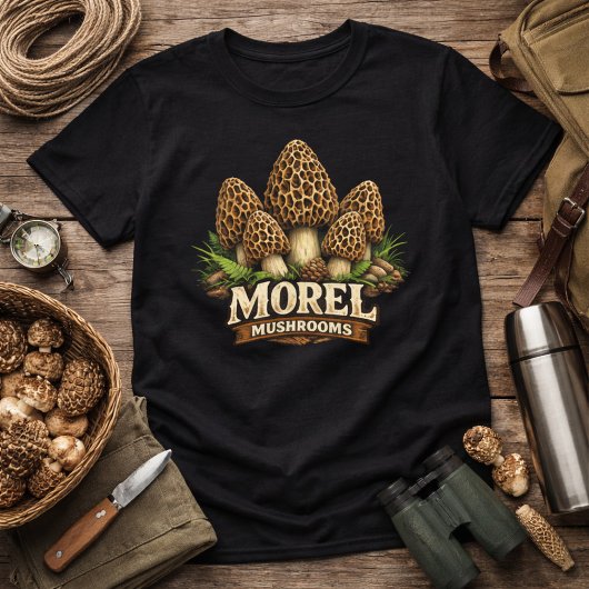 T-shirt Morilles des Bois