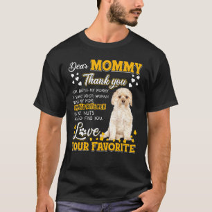 T-shirt Morkie Chère Maman Merci D'Être Ma Maman