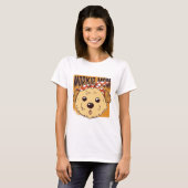 T-shirt Morkie Maman Design (Devant entier)