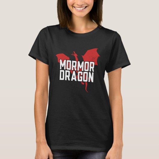 T-shirt Mormor Dragon Mother s Day (Devant)