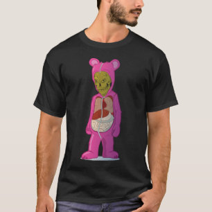 T-shirt morne de crâne de Pepto