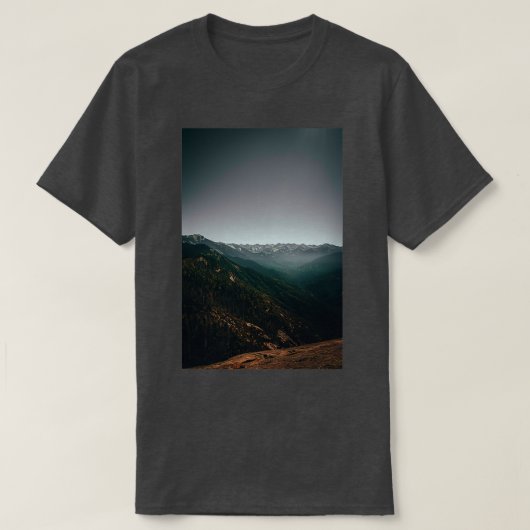 T-shirt Moro Rock au Parc national de Sequoia (Design devant)