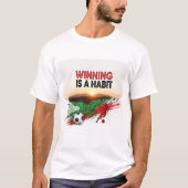 T-shirt Moroccan Flag Motivation & Champion Mindset Design (Devant)