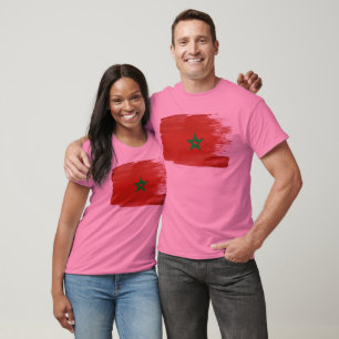 T-shirt Morocco Flag