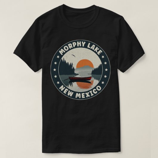 T-shirt Morphy Lake New Mexico Sunset (Design devant)