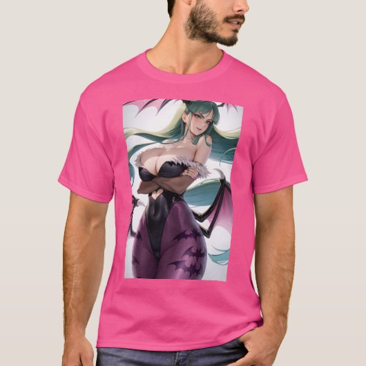 T-shirt Morrigan Aensland (Devant)