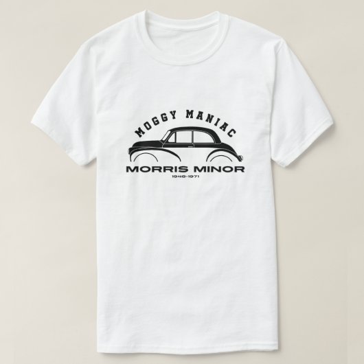 T-shirt Morris Classique Mineure Moggy (Design devant)