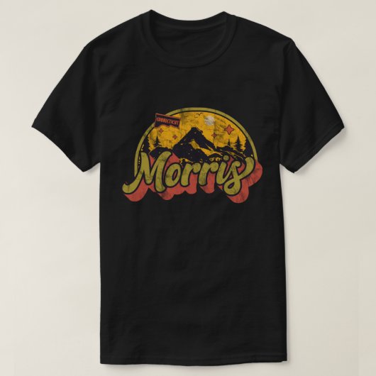 T-shirt Morris, Connecticut (Design devant)