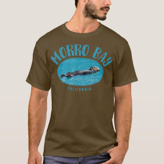 T-shirt Morro Bay California Sea Otter Design