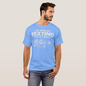 T-shirt Morse Code Keyer Original Texting Ham Radio (Devant entier)